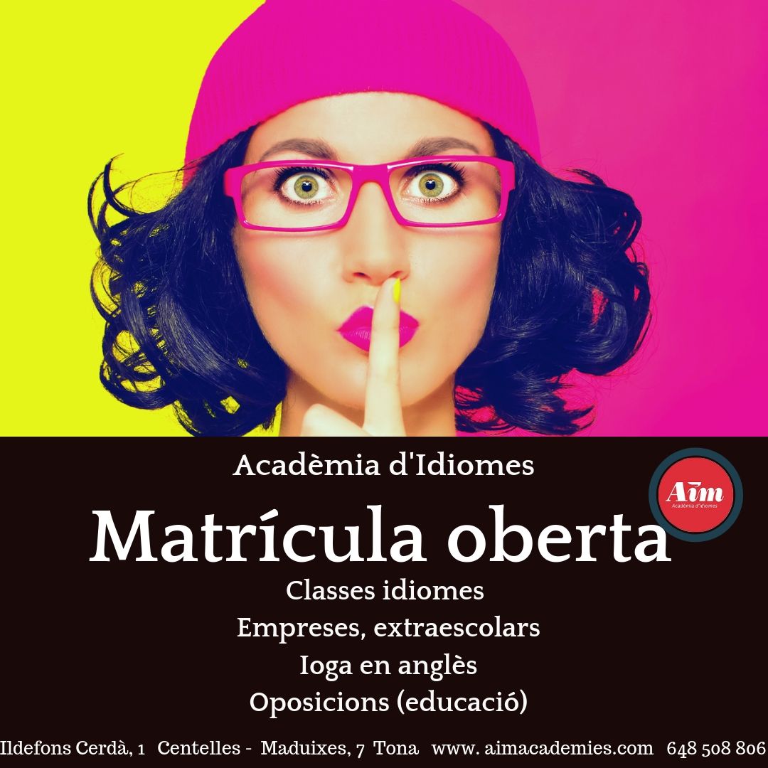 Inscripcions curs 2019-2020