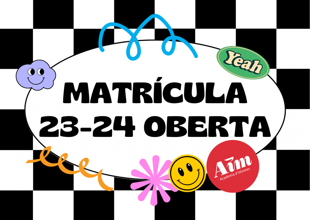 Matrícula 23-24,  tot a punt !!